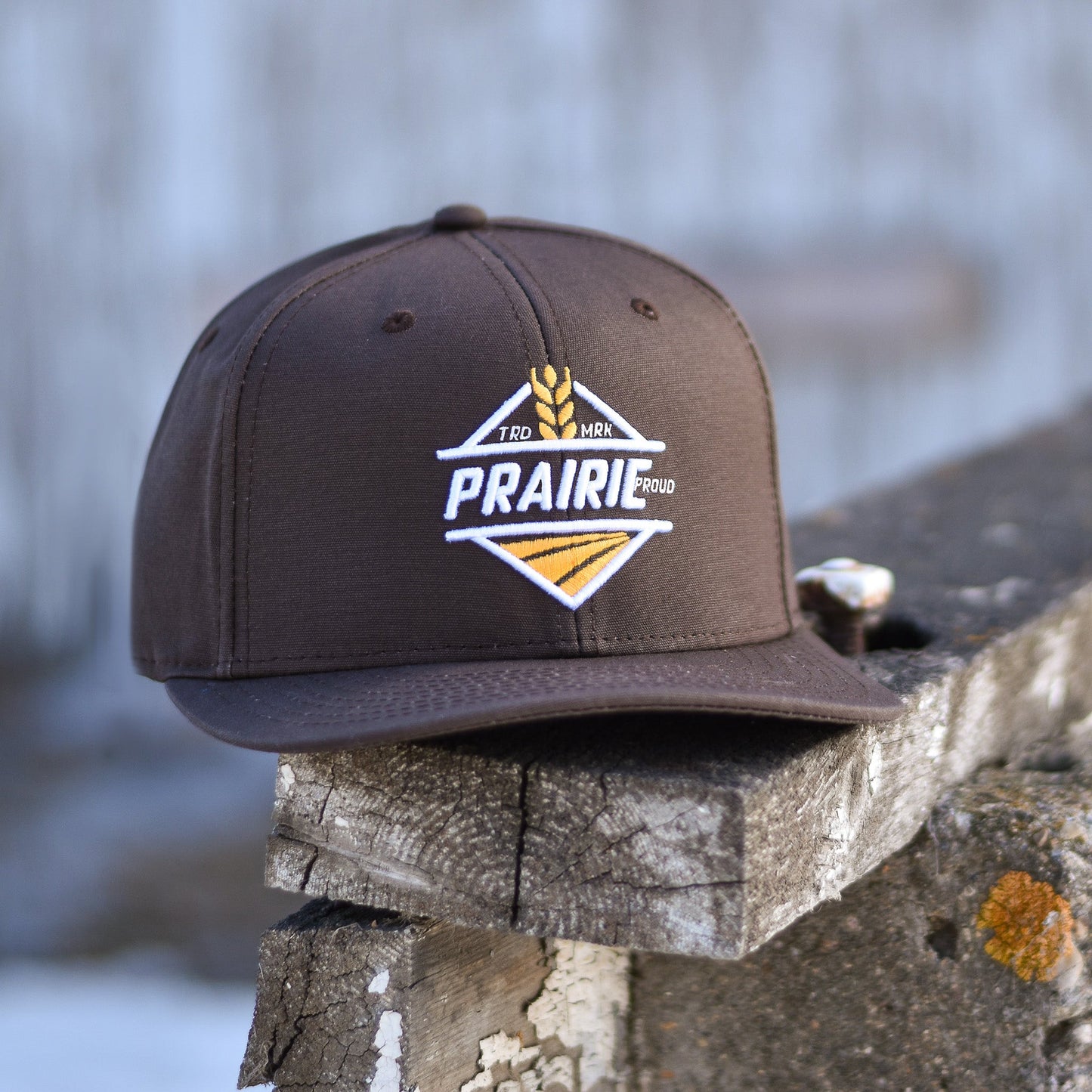 Unisex - Home Quarter Snapback - Brown