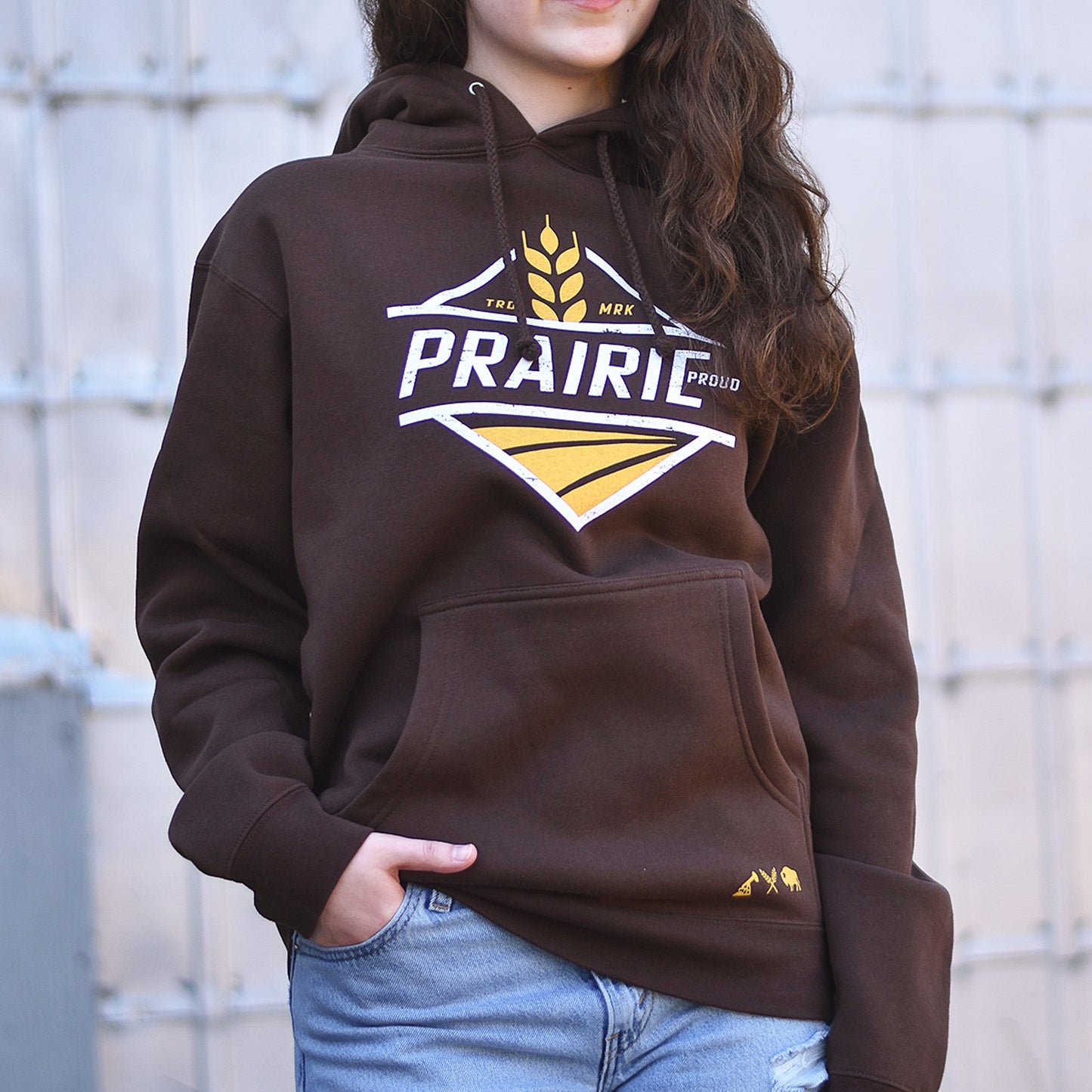 Unisex - Home Quarter Hood - Brown