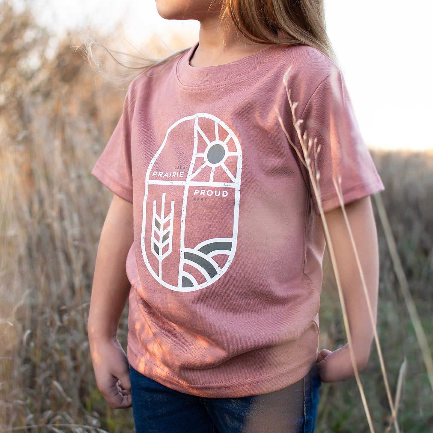 Kids / Youth - Horizon Crew T - Rose