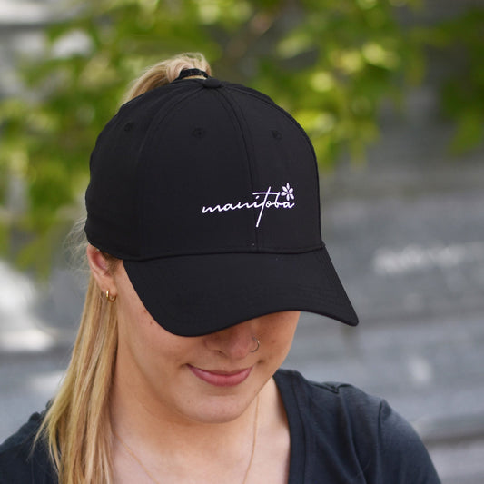 Unisex - Manitoba 5.0 Ponytail Snapback - Black