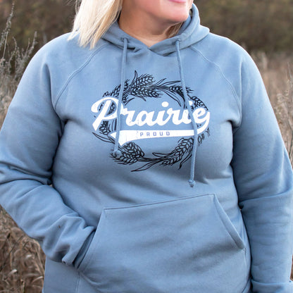 Ladies - Wreath Hood - Dusty Blue