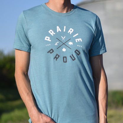 Unisex - Axle Crew T - Dusty Teal