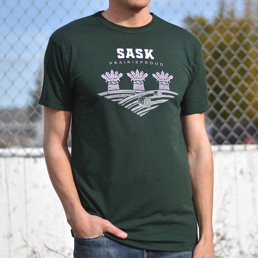 Unisex - Sask 7.0 Crew T - Forest