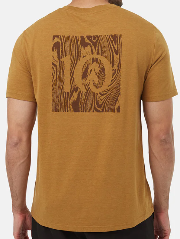 Mens Woodblock Ten T-Shirt