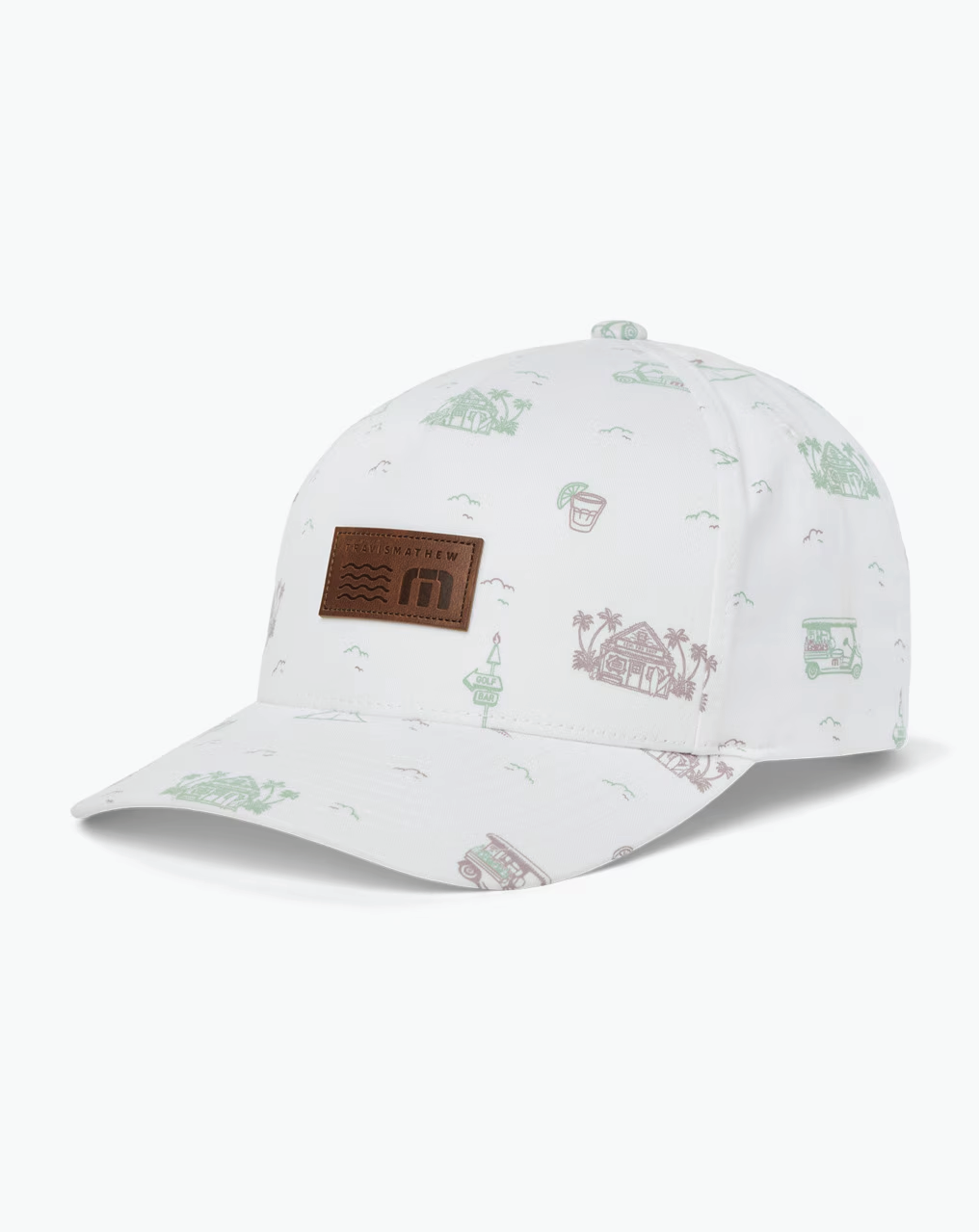 TIKI MAPES SNAPBACK HAT