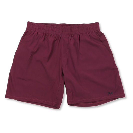 Unlimited Shorts Burgundy (7.5")