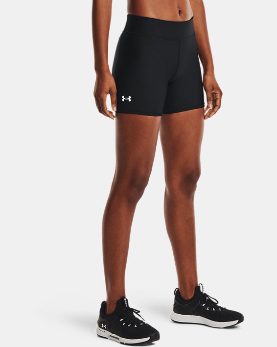 Women's Heatgear Mid-Rise Middy Spandex Shorts