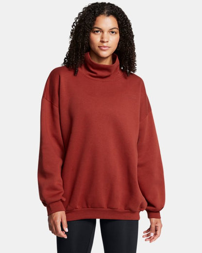 Women's Icon Fleece Oversized Mock Crew