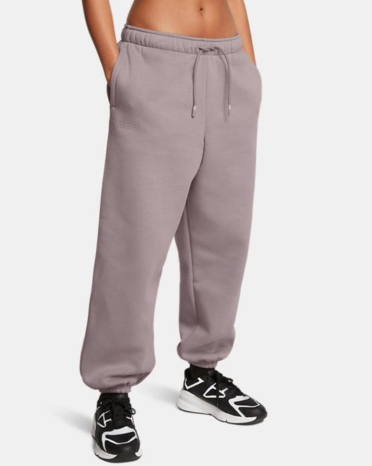 Women's Icon Fleece Oversized Wordmark Pants