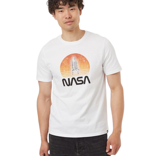 Shuttle Sunset Men's T-Shirt