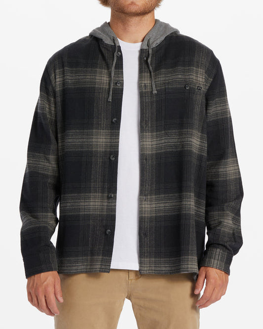 Men's Baja Hooded Flannel Shirt