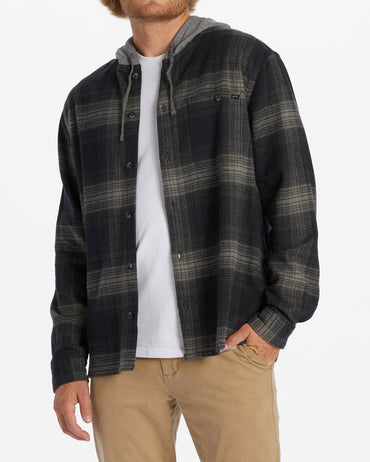 Men's Baja Hooded Flannel Shirt