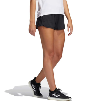 Women's Pacer 3-Stripes Woven Heather Shorts