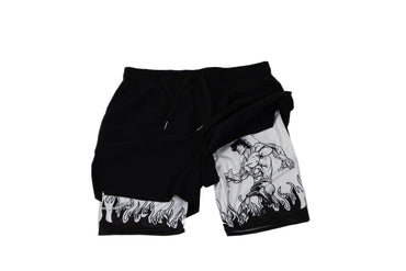 Baki Hanma Compression Liner Shorts