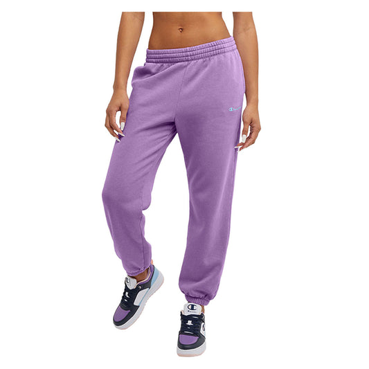 Women's Acid Wash Fleece Sweat Fleece Pants