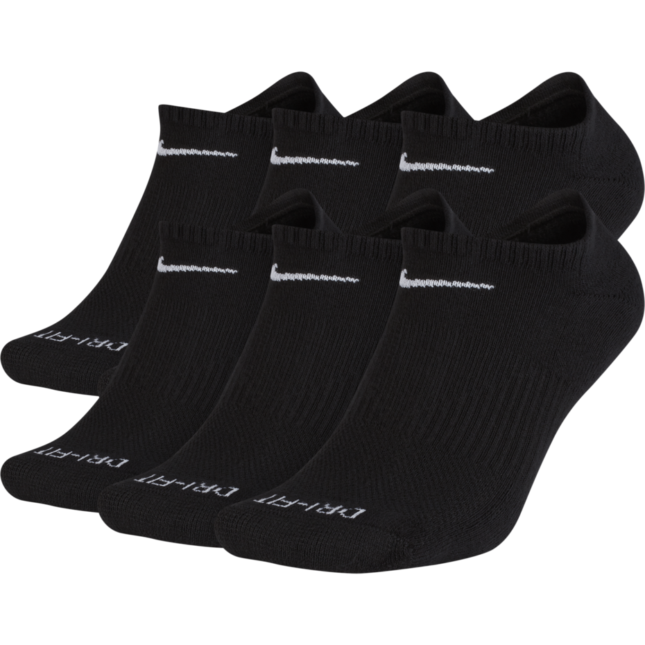 Everyday Plus Cushioned No Show Socks - 6 Pack