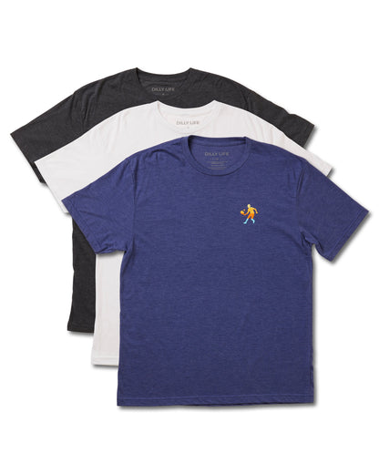 Relaxed Fit Tri-Blend Tee