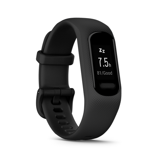 Garmin Vívosmart® 5 - Black Case With Black Silicone Band