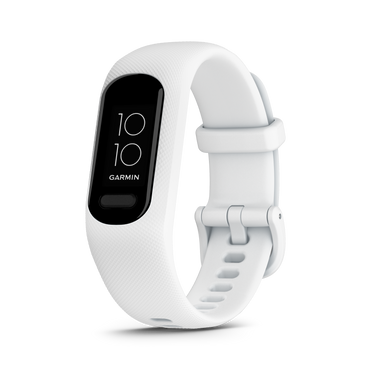 Garmin Vívosmart® 5 - Black Case With White Silicone Band